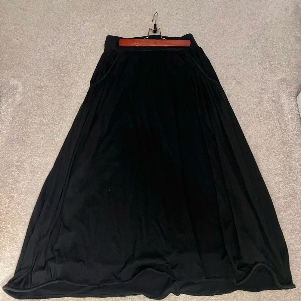 Garnet Hill Favorite Maxi Knit Skirt - Picture 3 of 10